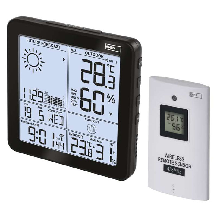 Domáca bezdrôtová meteostanica