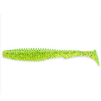 Nástraha U-Shad 4" FishUP, Flo Chartreuse/Green
