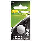 Batéria GP líthiová gombíková CR2032