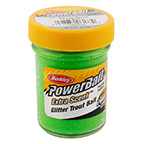 Pstruhov Cesto PowerBait Glitter Trout Bait, Spring Green