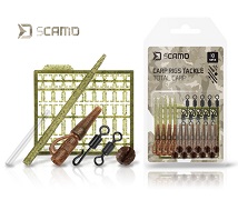 Set kapr�raskych mont�� Delphin sCAMO Total CARP, 10 setov