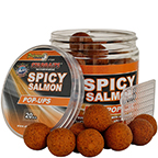 Boilies StarBaits Pop-Up Spicy Salmon 80g, 20 mm