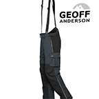 Nohavice Geoff Anderson URUS 6, čierne