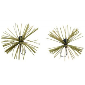Rybársky Jig háčik Mini Skirted Jig Head, Green 5g Rybársky Jig háčik Mini Skirted Jig Head, Green 5g