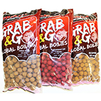 Boilie StarBaits Grab & Go Global 2.5 kg 20 mm, Banana Cream