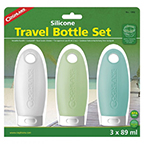 Sada fľaštičiek Coghlan´s Silicone Travel Bottles 3Pack