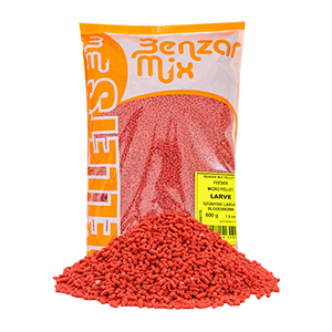 BENZAR MIX MIKRO PELETY FEEDER 800g, Larvy komrov