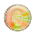 Cesto PowerBait Double Glitter Trout Bait, Chartreuse-White-Orange