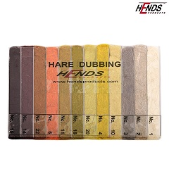 Hends Hare Dubbing Box 12 farieb, Tmavý Hends Hare Dubbing Box 12 farieb, Tmavý