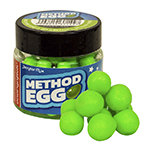 Návnada na háčik Vajíčka Benzar Mix Method Egg 8mm, Zelený Betain Návnada na háčik Vajíčka Benzar Mix Method Egg 8mm, Zelený Betain