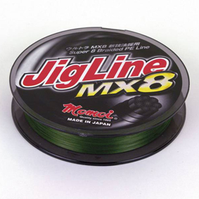 Šnúra MOMOI JIGLINE MX8, 0.10 Šnúra MOMOI JIGLINE MX8, 0.10
