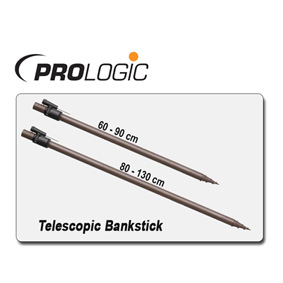 Teleskopická tyčka s vrtákom PROLOGIC TELESCOPIC BANKSTICKS, 60-90 cm