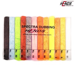 Hends Spectra Dubbing Box 12 farieb, Svetlý Hends Spectra Dubbing Box 12 farieb, Svetlý