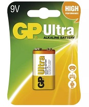 Batéria alkalická GP Ultra 6LF22 (9V)