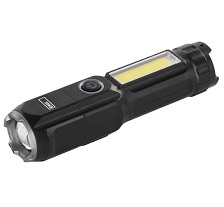 Dobíjacia plastová baterka LED, 150 lm Dobíjacia plastová baterka LED, 150 lm