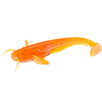 Nstraha Catfish 3" FishUP, Orange Pumpkin/Black