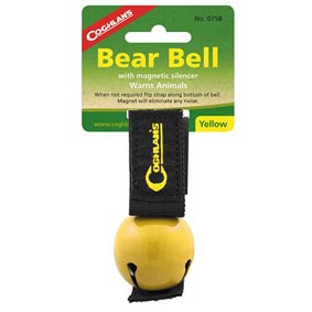 Zvonček na medvede Coghlan´s, žltý