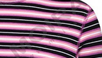 Tričko Moira Plyš dlhý rukáv, X-čierno-orgovánový-lososový pruh