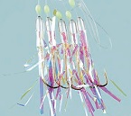 Syst�m na morsk� rybolov Tinsel rig 5-h�kov�, 3/0