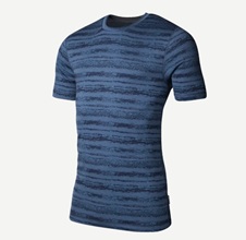 Tri�ko p�nske Moira Modal, tm.denim-modr� pruhy