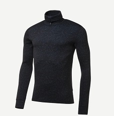 Rol�r so zipsom Moira Duo Design, �ierna-tyrkysov� mel�r