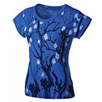Tričko Moira Soft, Str. modrá - tm. modrá Sakura