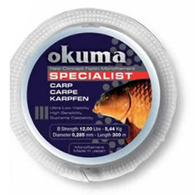 Silon OKUMA CARP SPECIALIST NYLON 300/0,370