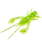 Nstraha Real Craw 2" FishUP, Flo Chartreuse/Green