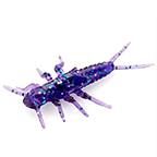 Nástraha Stonefly 0.75" FishUP, Dark Violet/Peacock & Silver