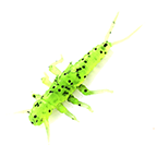 Nástraha Stonefly 0.75" FishUP, Chartreuse/Black