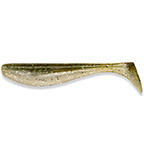 Nstraha FishUP Wizzle Shad 3", Green Pumpkin/Pearl