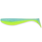 Nstraha FishUP Wizzle Shad 3", Sky/Chartreuse