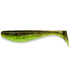 Nstraha FishUP Wizzle Shad 3", Green Pumpki/Chartreuse